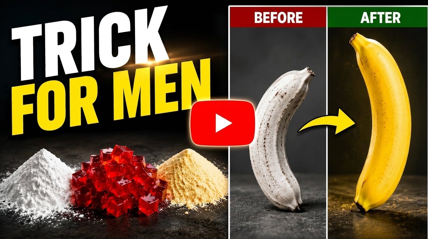 Trick For Men - Before and After Comparison